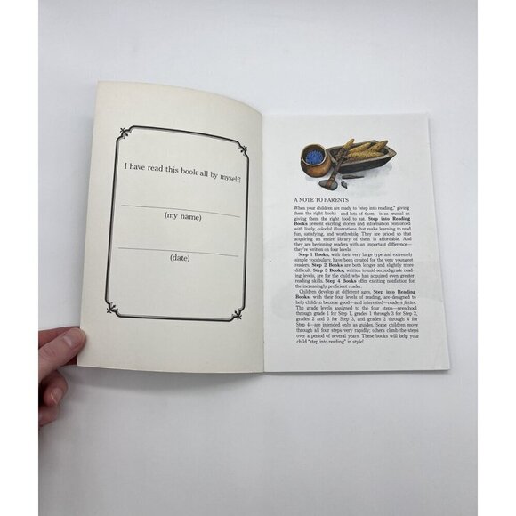 VTG Book The True Story Of Pocahontas By Lucille Penner Step Into Reading: Grade - Picture 4 of 9